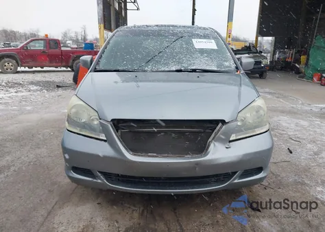 2007 Honda Odyssey Ex-L из США, поврежденный, VIN 5FNRL38757B021679